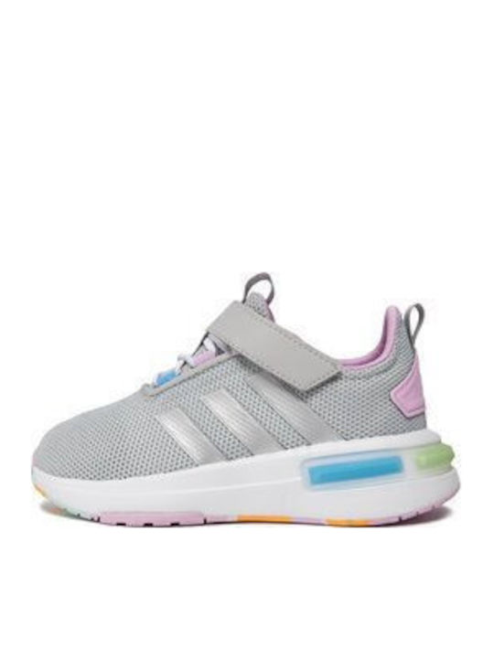 Racer TR23 El K Αθλητικά Παιδικά Παπούτσια Running με Σκρατς Γκρι