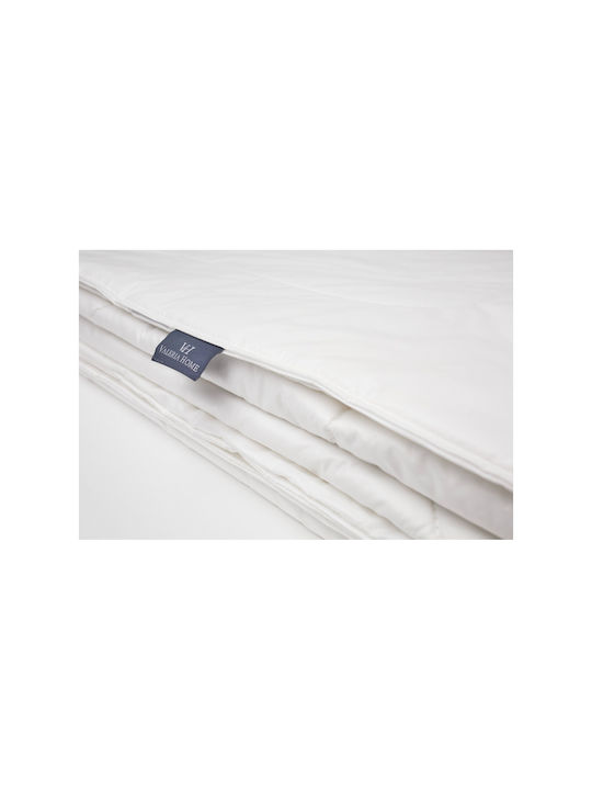Valeria Home Set De Fețe De Pernă Pătură Semi-dublă Mătase 180x200cm Bej 190 GSM
