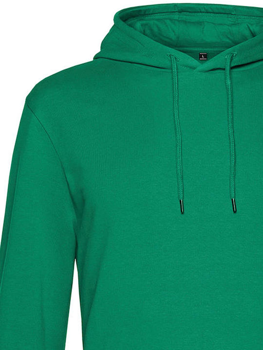 B&C Men's Long Sleeve Promotional Sweatshirt Green WU03W-520