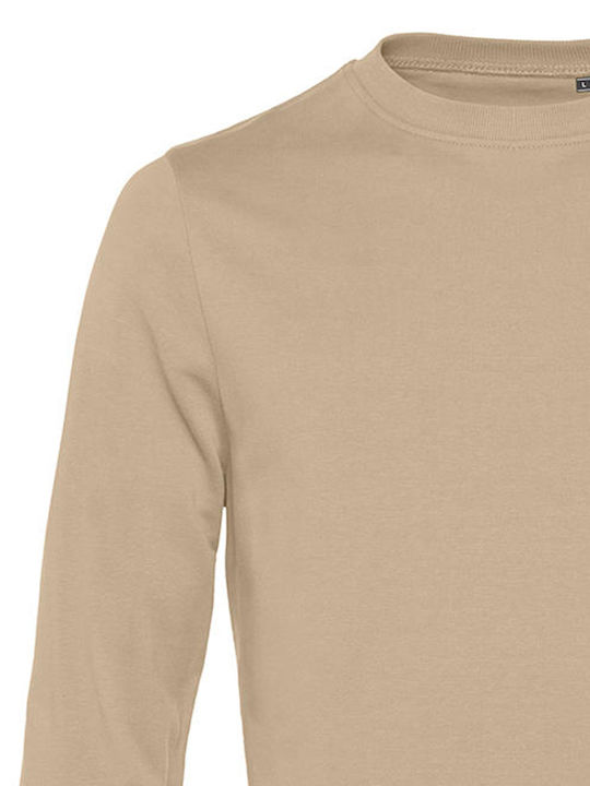 B&C Set In Men's Long Sleeve Promotional Sweatshirt Desert