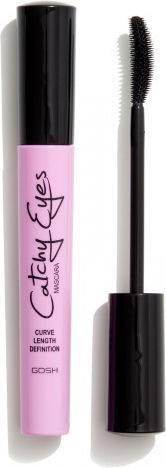 Gosh Catchy Black Mascara for Curling & Length Black 8ml