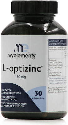 My Elements L-optizinc 30mg 30 capace