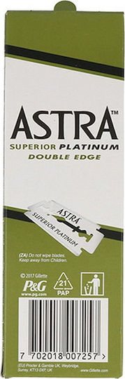Astra Superior Platinum Double Edge Резервни остриета 100бр