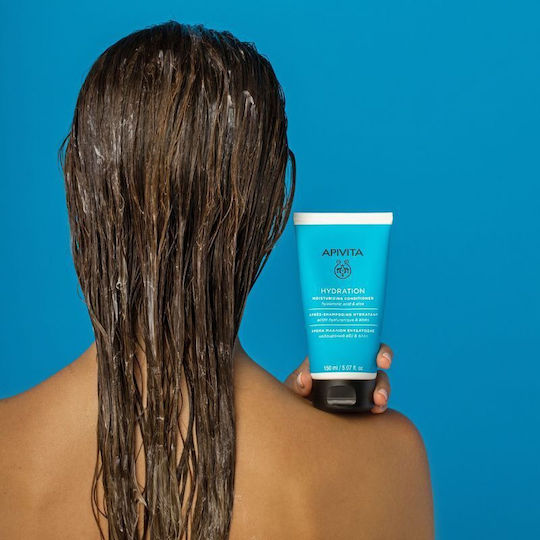 Apivita Hydration Conditioner Hydration for All Hair Types Hyaluronic Acid & Aloe Vera 150ml