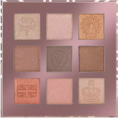 W7 Cosmetics Eye Shadow Palette in Solid Form Eye of London 10.8gr