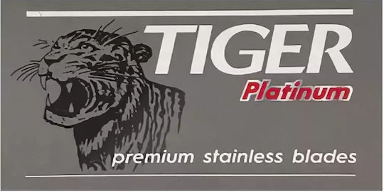 TIGER Platinum Ανταλλακτικές Λεπίδες για Ευαίσθητες Επιδερμίδες 5τμχ
