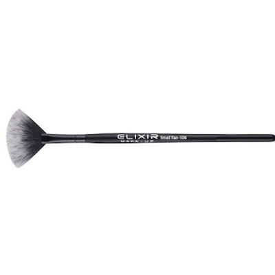 Elixir Professional Synthetic Make Up Brush for Highlighter Small Fan