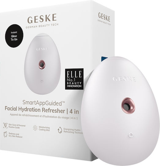 Geske Hydration Refresher 4 In 1 Oval Συσκευή Περιποίησης Προσώπου Starlight