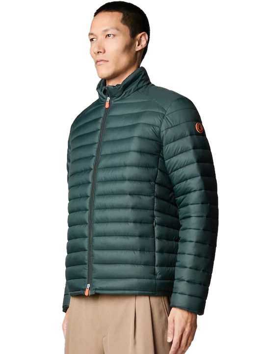 Save The Duck Alexander Jacket Puffer Green Black