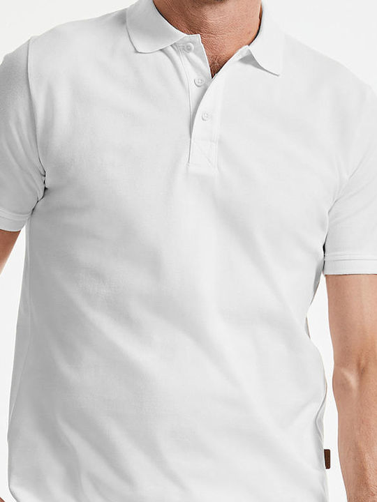 Russell Europe Men's Short Sleeve Promotional T-Shirt White