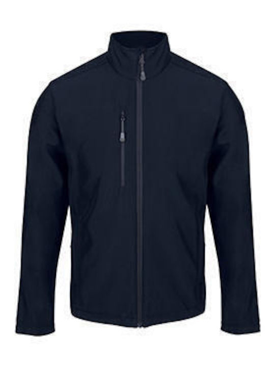 Regatta Men's Winter Softshell Jacket Waterproof and Windproof Navy Blue