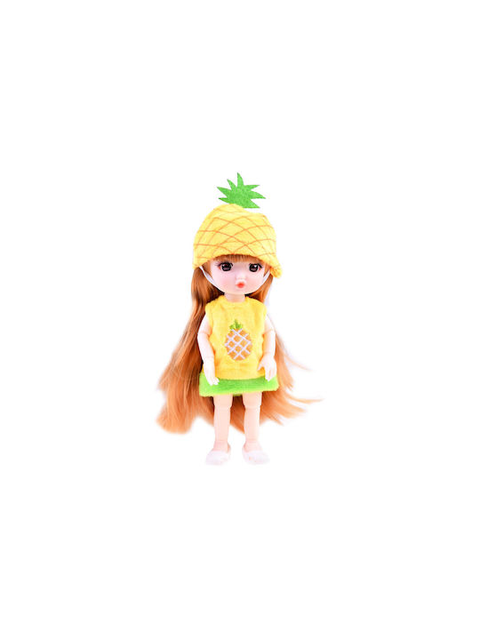 Keychain Fruit Doll Plastic Ananas