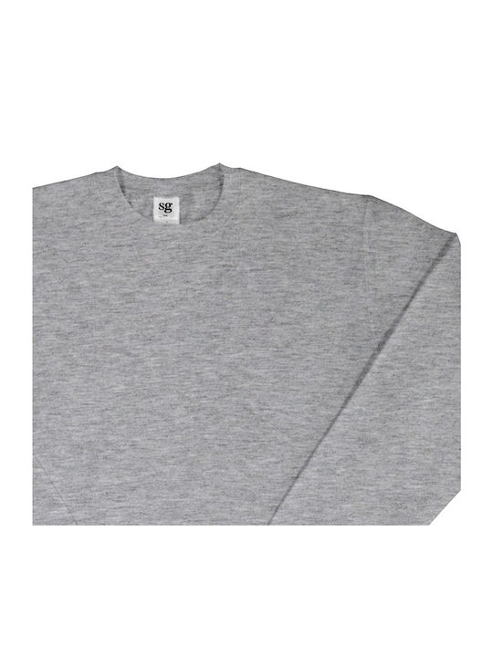 SG Sg20 Men's Long Sleeve Promotional Sweatshirt Light Oxford
