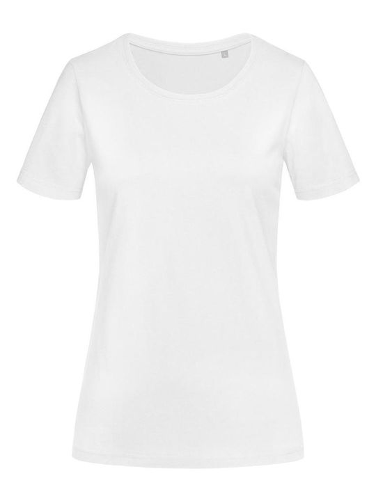 Stedman Women's Short Sleeve Promotional T-Shirt White