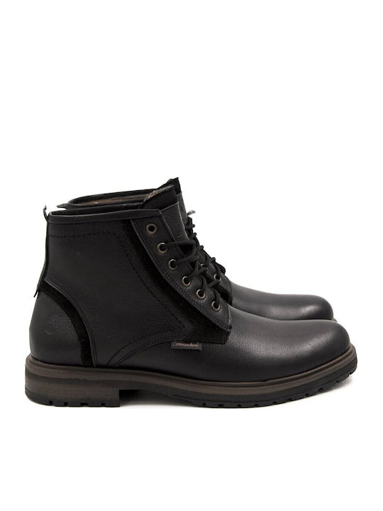 Piele Negru Bocanci
