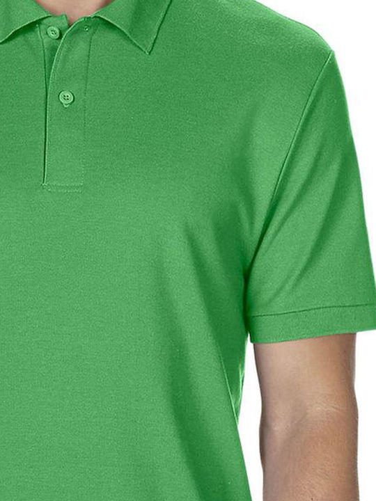 Polo Short Sleeve Blouse Irish Green