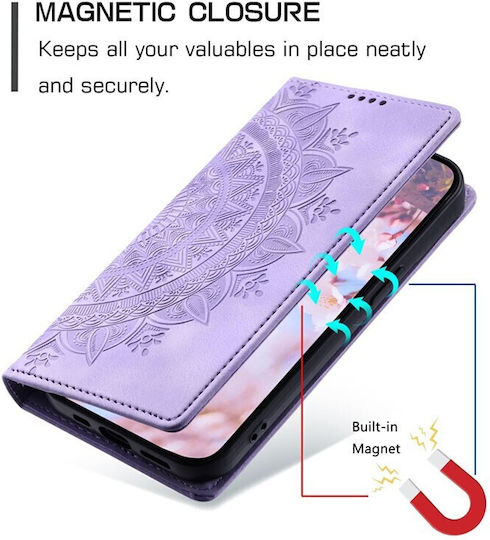 Mandala Flower Buchen Sie Lila (Moto G14)