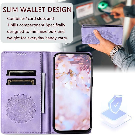 Mandala Flower Buchen Sie Lila (Moto G14)