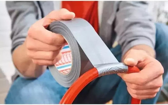 Tesa Extra Power Universal Self-Adhesive Fabric Tape Gray 50mmx25m 1pcs