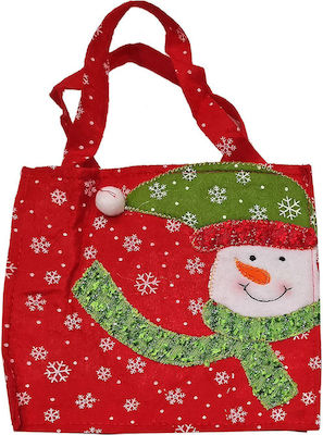 XMASfest Filz Weihnachts- Tasche als Geschenk 26x17cm.