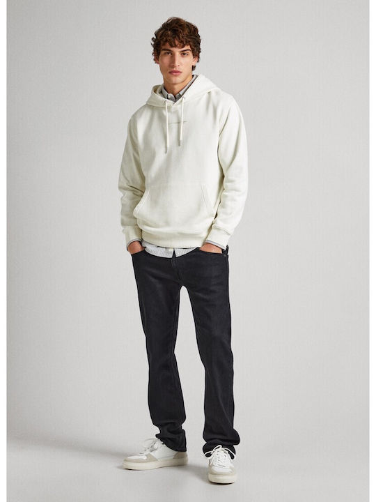 Pepe Jeans Men's Sweatshirt with Hood White