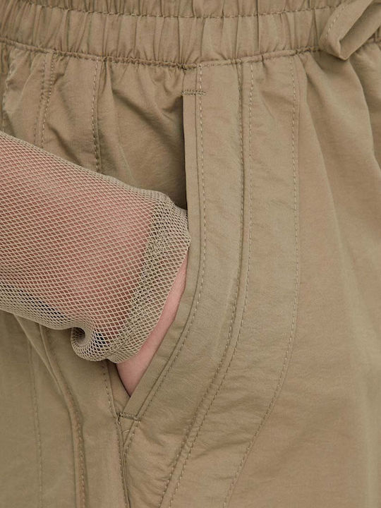 Women's Fabric Trousers Khaki