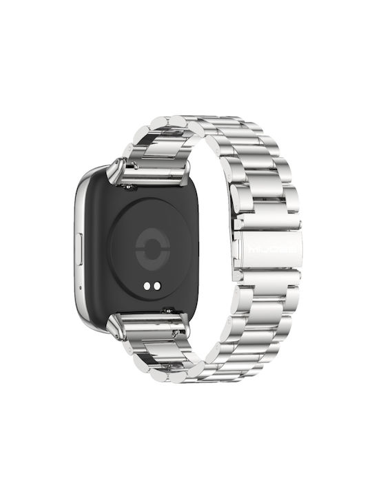 Mijobs Λουράκι Ανοξείδωτο Ατσάλι Ασημί (Redmi Watch 3 Active)