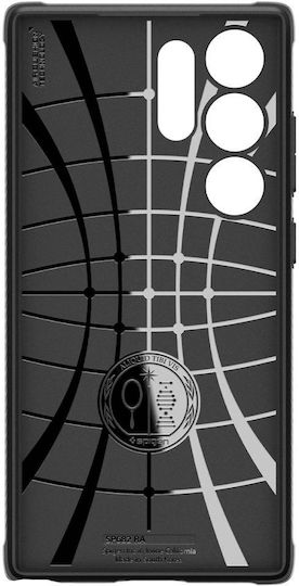Spigen Rugged Armor Back Cover Πλαστικό / Σιλικόνης 2mm Μαύρο (Galaxy S24 Ultra)