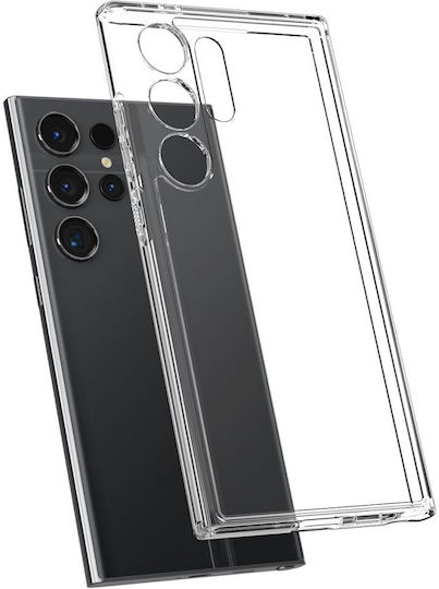 Spigen Ultra Hybrid Back Cover Πλαστικό / Σιλικόνης 2mm Διάφανο (Galaxy S24 Ultra)