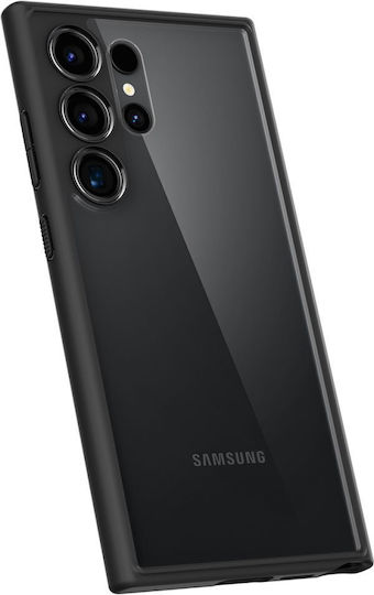 Spigen Ultra Hybrid Umschlag Rückseite Kunststoff / Silikon 2mm Matte Black (Galaxy S24 Ultra)