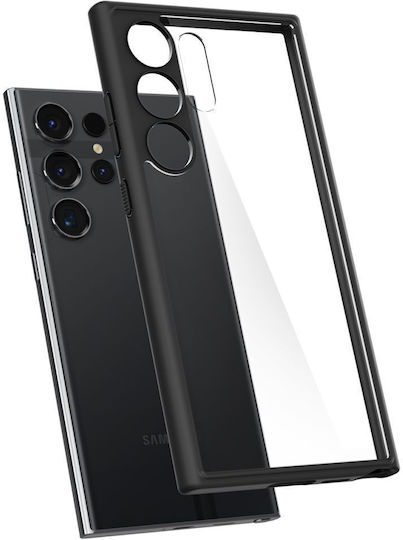 Spigen Ultra Hybrid Umschlag Rückseite Kunststoff / Silikon 2mm Matte Black (Galaxy S24 Ultra)