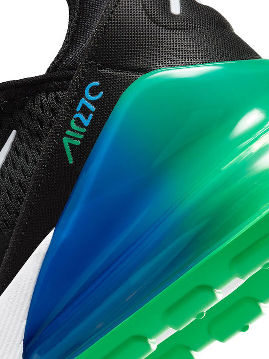 Kids Sneakers Air Max 270 Black / Malachite / Photo Blue / White