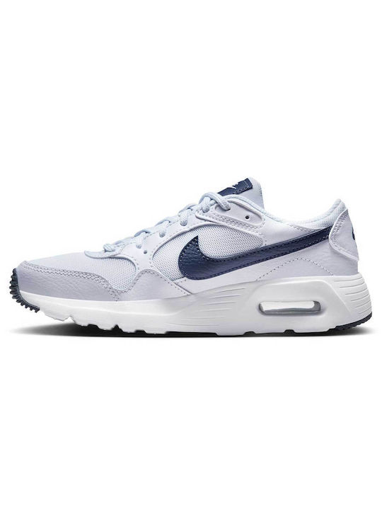Nike Παιδικά Sneakers Air Max Sc Football Grey / Midnight Navy / White / Summit White