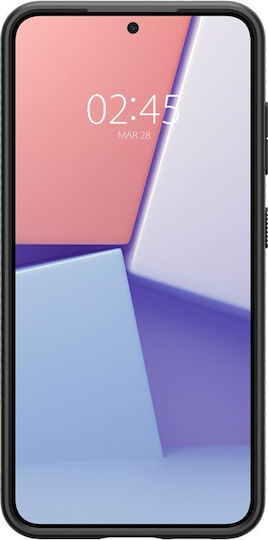 Spigen Liquid Air Umschlag Rückseite Kunststoff 0.3mm Schwarz (Galaxy S24)
