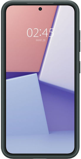 Spigen Optik Umschlag Rückseite Kunststoff 2mm Grün (Galaxy S24)