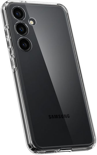 Spigen Ultra Hybrid Задна корица Пластмаса / Силикон 2мм Водоустойчив Прозрачен (Galaxy S24)
