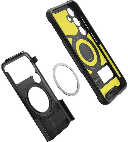 Spigen SLIM ARMOR Umschlag Rückseite Kunststoff 2mm Schwarz (Galaxy S24)