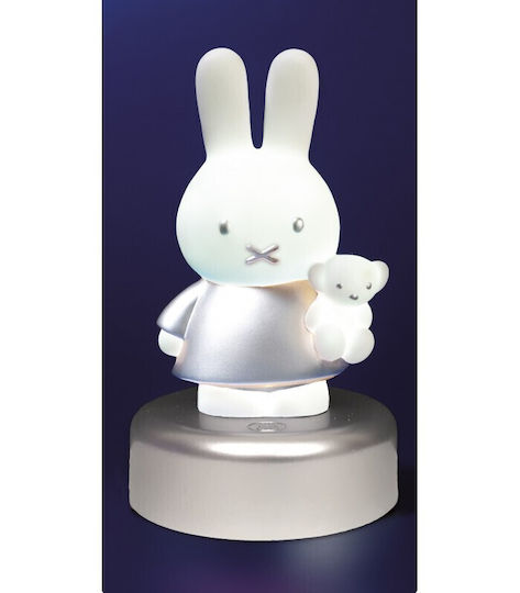 Miffy LED Детско Декоративно Осветление Touch Сребрист 16εκ.