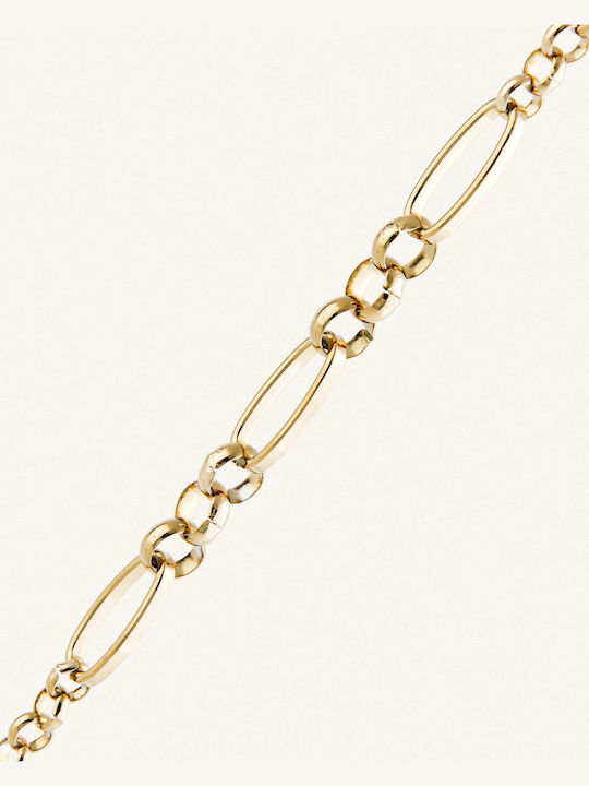 StanStefan Bracelet Chain made of Steel Gold Plated