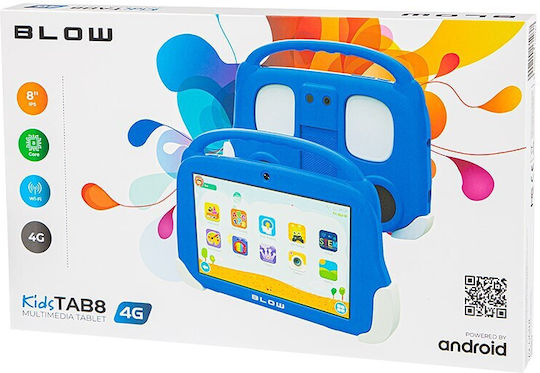 Blow KidsTAB8 4G 8" Tablet (4GB/64GB) Μπλε
