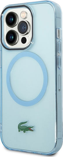 Lacoste Back Cover Plastic Blue (iPhone 15 Pro Max)