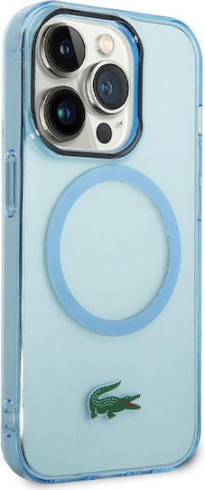 Lacoste Back Cover Plastic Blue (iPhone 15 Pro Max)