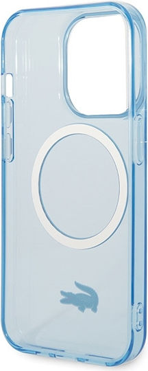 Lacoste Back Cover Plastic Blue (iPhone 15 Pro Max)