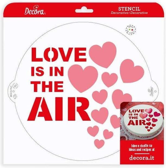 Decora Pastry Stencils made of Plastic 25cm