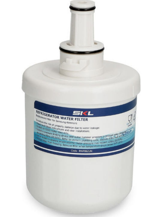 SKL RWF062UN Activated Carbon Internal Replacement Water Filter for Samsung Refrigerator 0.5 μm