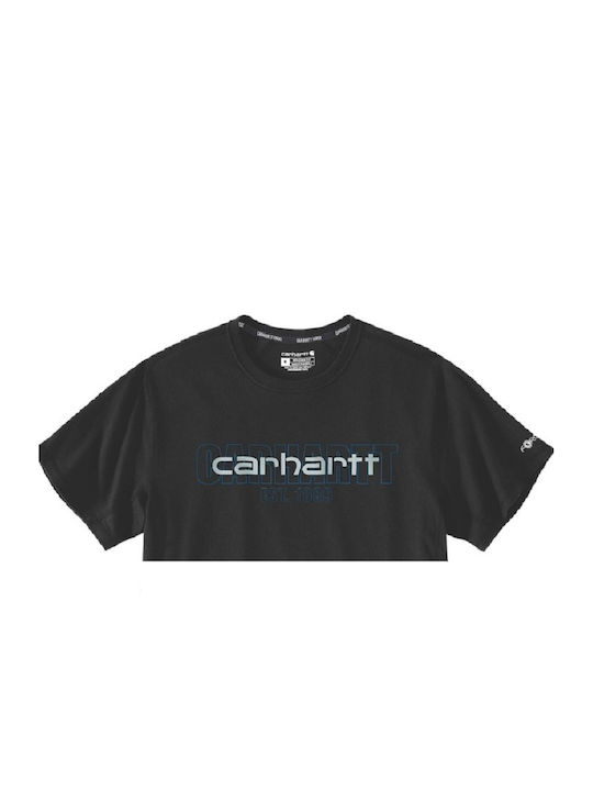 Carhartt Force Мъжка Блуза с Къс Ръкав BLACK