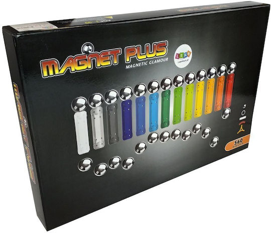 Lean Toys Μαγνητικό Παιχνίδι Κατασκευών Set of Magnastix για Παιδιά 3+ Ετών