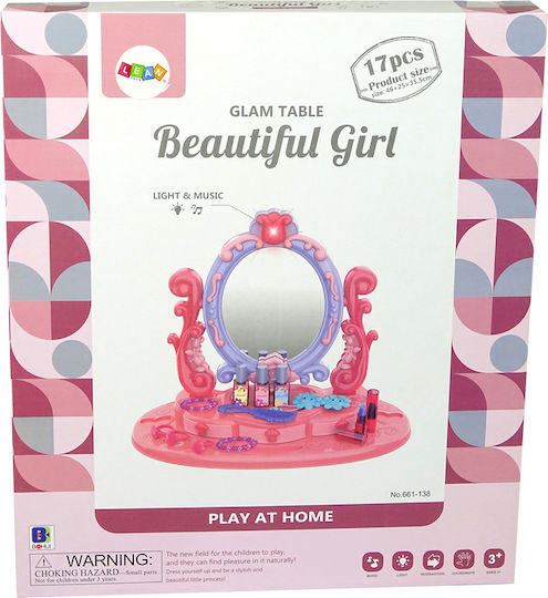 Lean Toys Make-up Kinder-Schminktisch