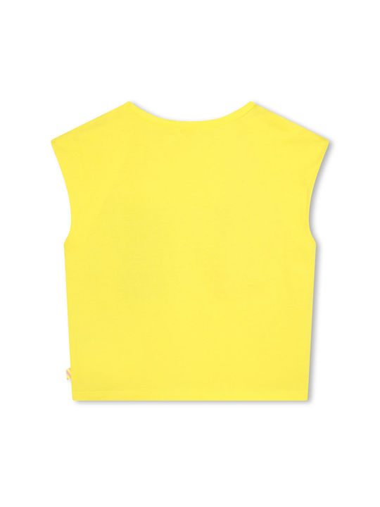 Billieblush Kids Blouse Short Sleeve Yellow