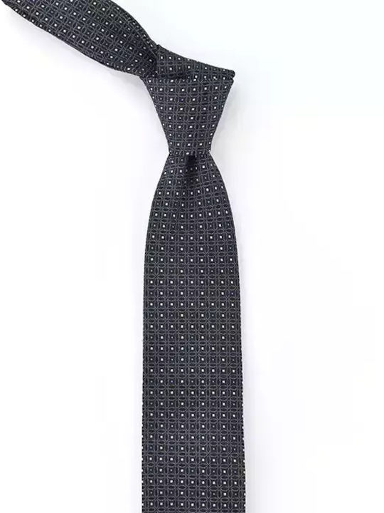 Monte Napoleone Men's Tie Monochrome in Blue Color